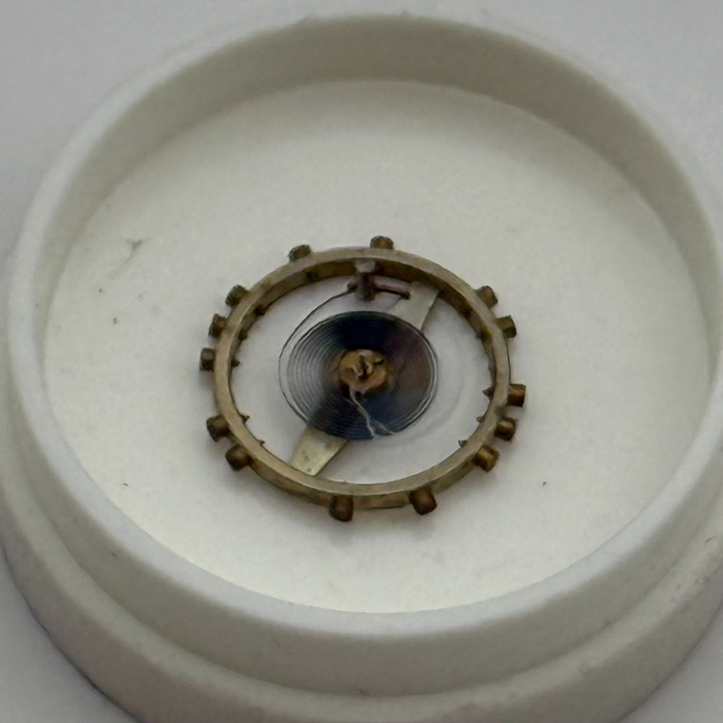 FHF 60 Balance Wheel Complete And Spring 5¾–8’’’ 200 M Watch Movement Parts NOS