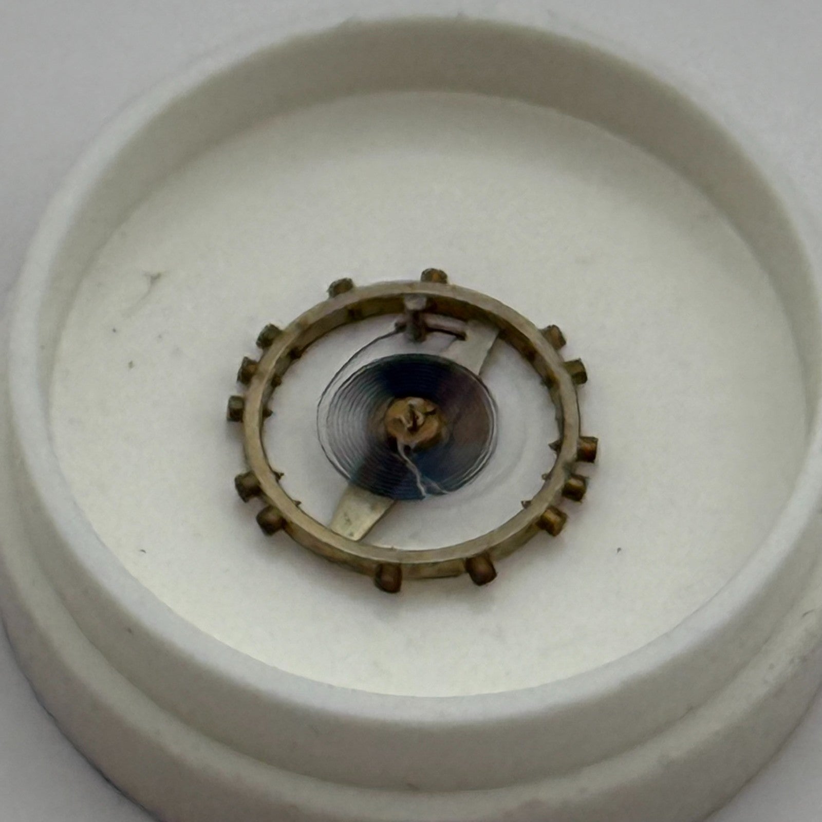 FHF 60 Balance Wheel Complete And Spring 5¾–8’’’ 200 M Watch Movement Parts NOS