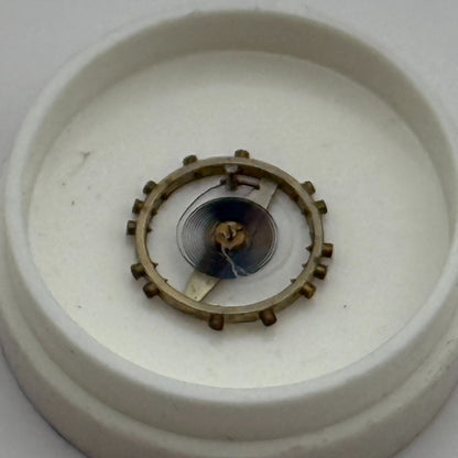 FHF 60 Balance Wheel Complete And Spring 5¾–8’’’ 200 M Watch Movement Parts NOS