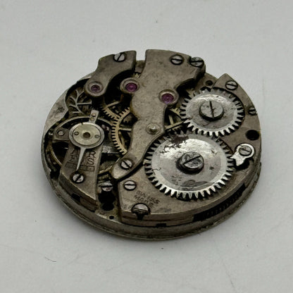 23.6mm AS A Schild Swiss Manual Wind Watch Movement Vintage PARTS SPARES