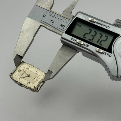 20mm Men's Helvetia 75A Tank Sub Seconds Watch Movement Manual Wind Swiss PARTS