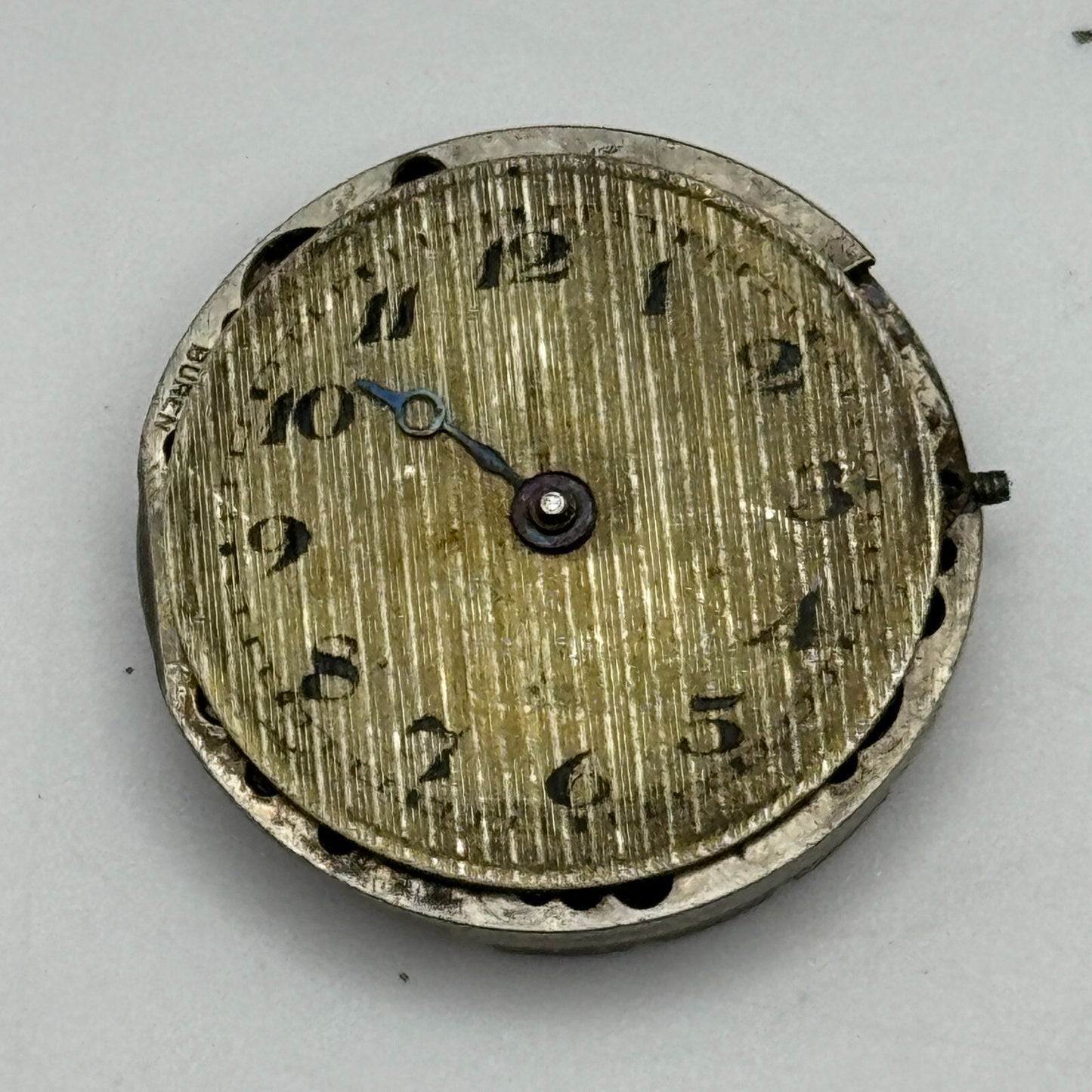 23.6mm Buren 15 Jewels Manual Wind Watch Movement Swiss Vintage PARTS SPARES