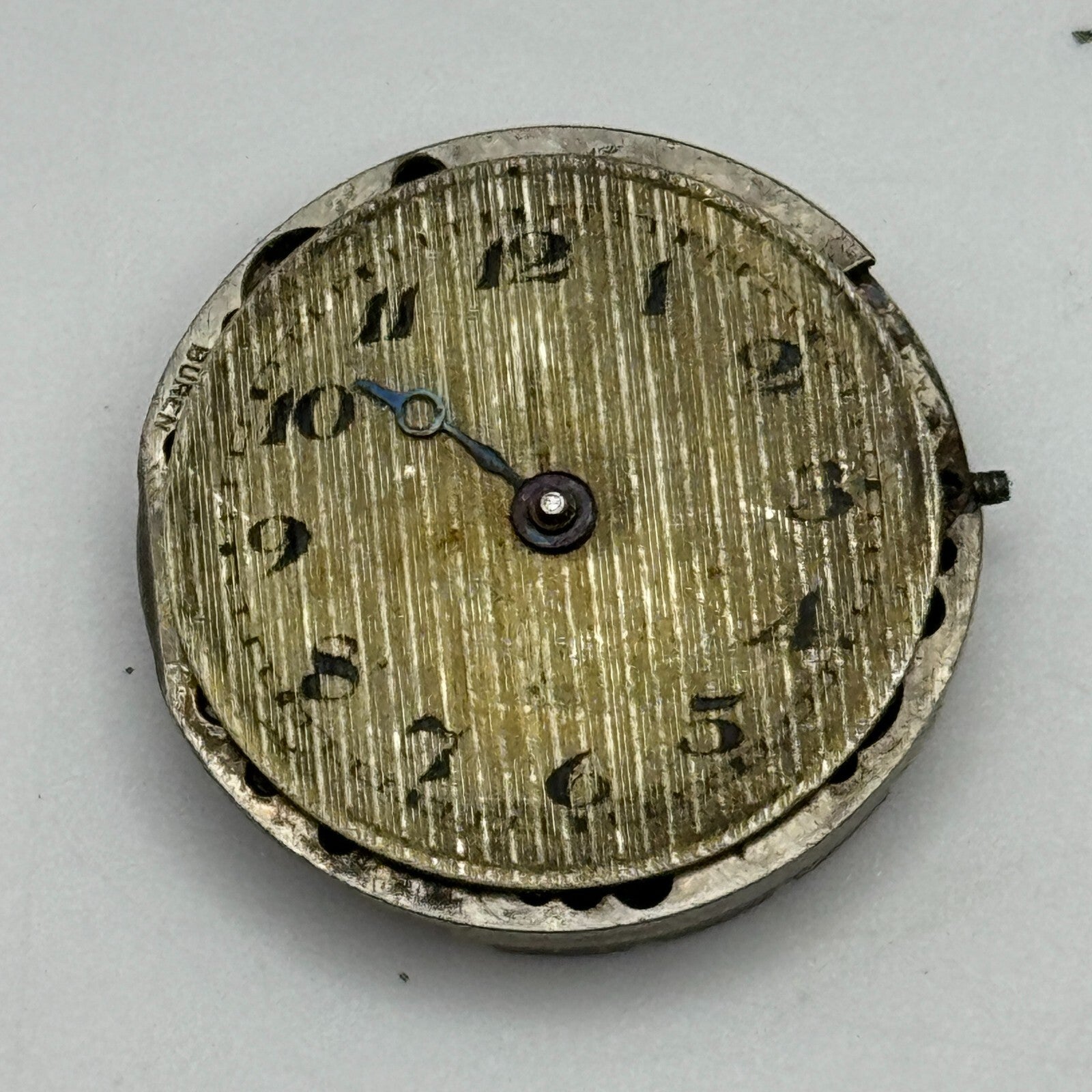 23.6mm Buren 15 Jewels Manual Wind Watch Movement Swiss Vintage PARTS SPARES
