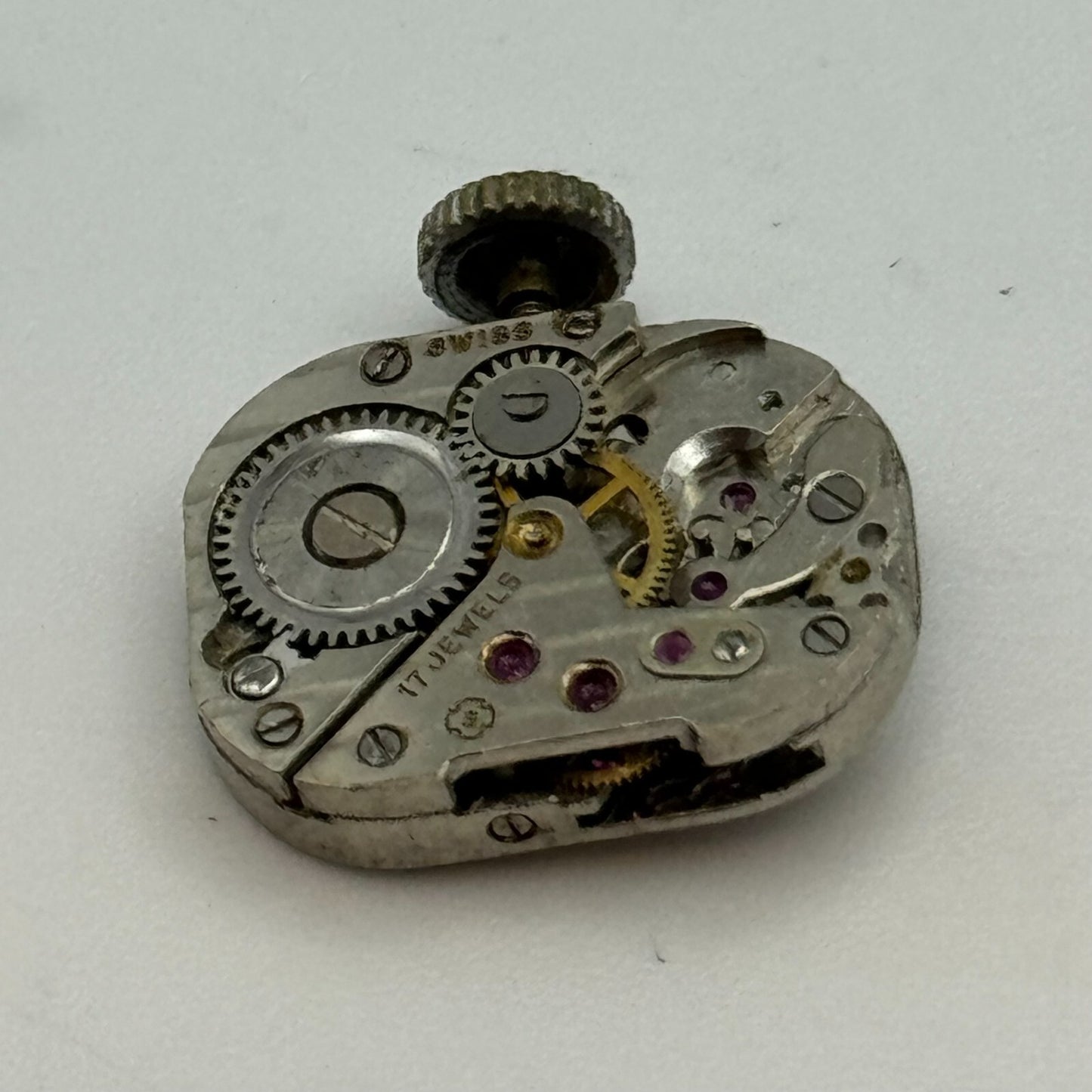 AS 1234 Ladies Manual Wind Watch Movement Swiss 17 Jewels Parts Repair 12.2mm