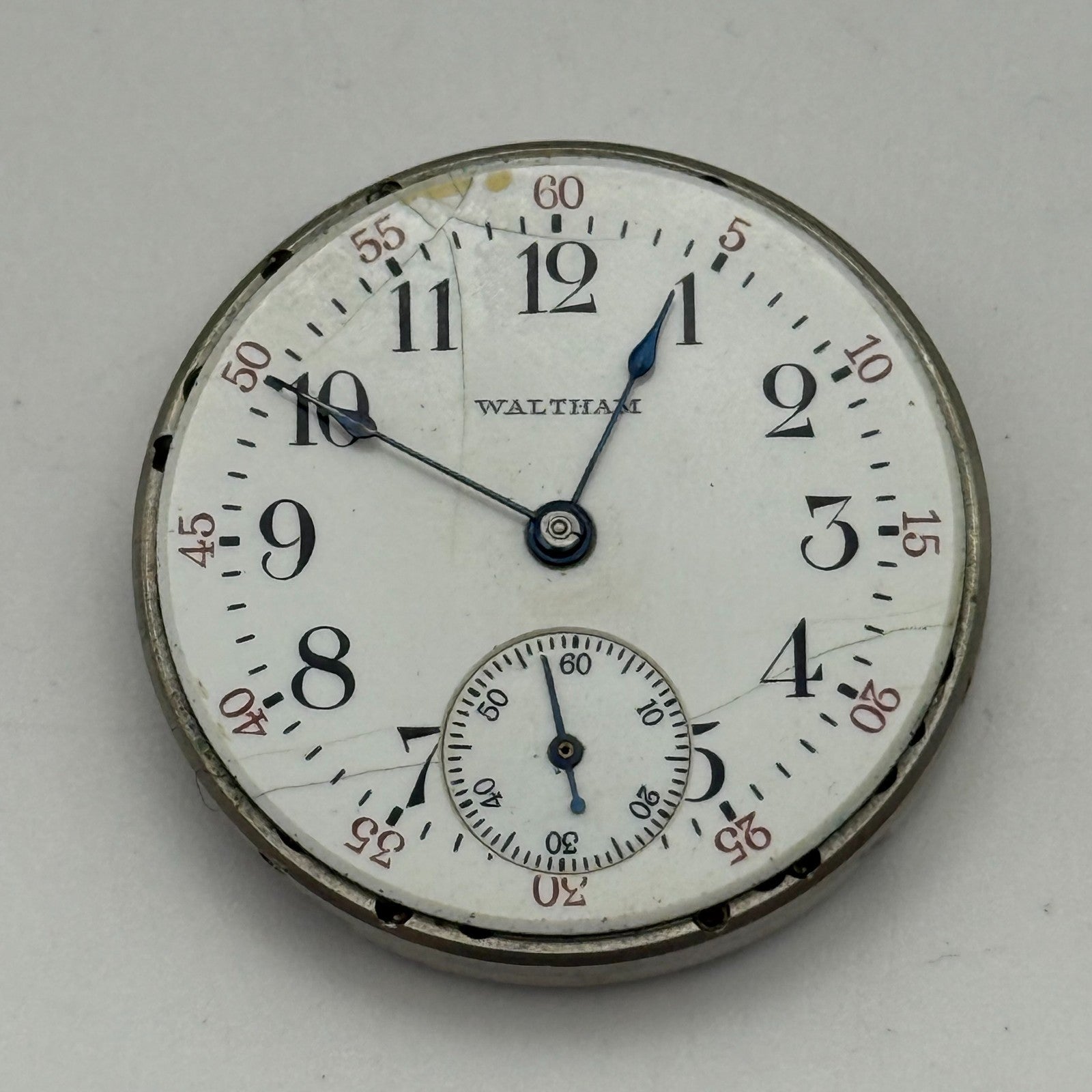 Waltham Grade 310 Model 1900 American Watch Movement 3/0s Parts Repair