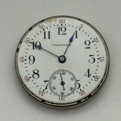 Waltham Grade 310 Model 1900 American Watch Movement 3/0s Parts Repair