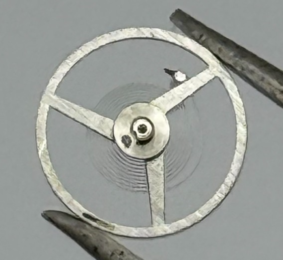 AS 1677 Balance Wheel Complete And Spring 1224 M Watch Movement Parts NOS