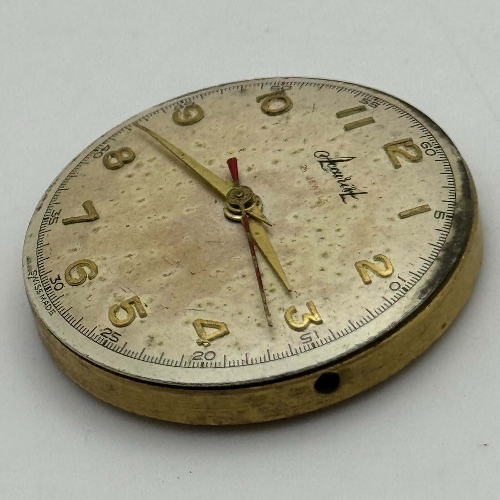 28.3mm Enicar A-R 410 Accurist Manual Wind Watch Movement Swiss Vintage PARTS