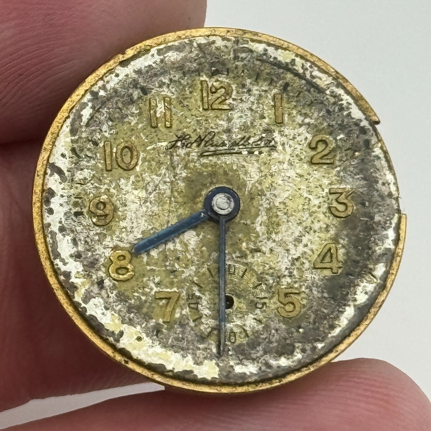 23.6mm Thomas Russell & Son Cal 25 Sub Seconds Manual Wind Watch Movement PARTS
