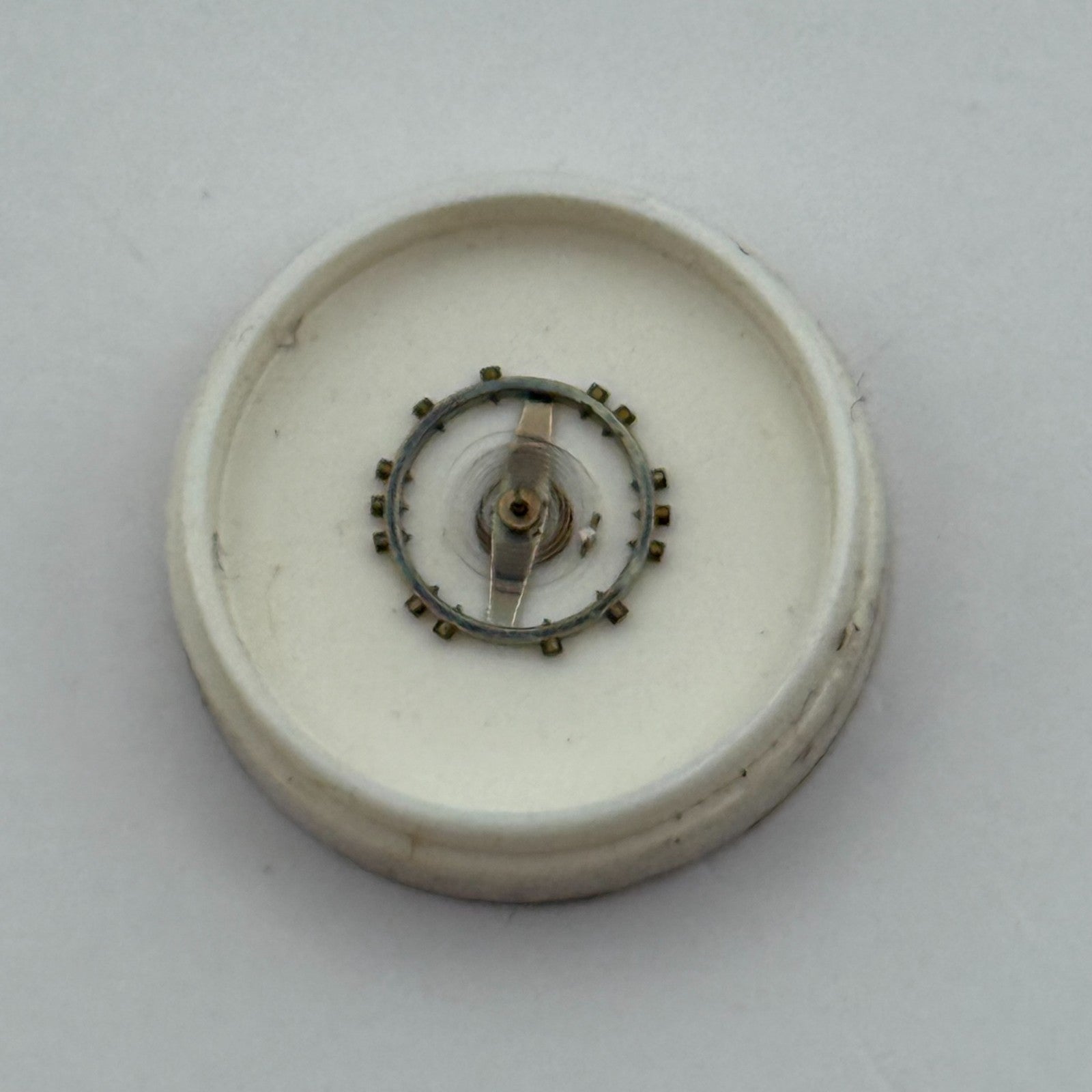 AS 1051 Balance Wheel Complete And Spring 5 1/4’’’ 34 M Watch Movement Parts NOS