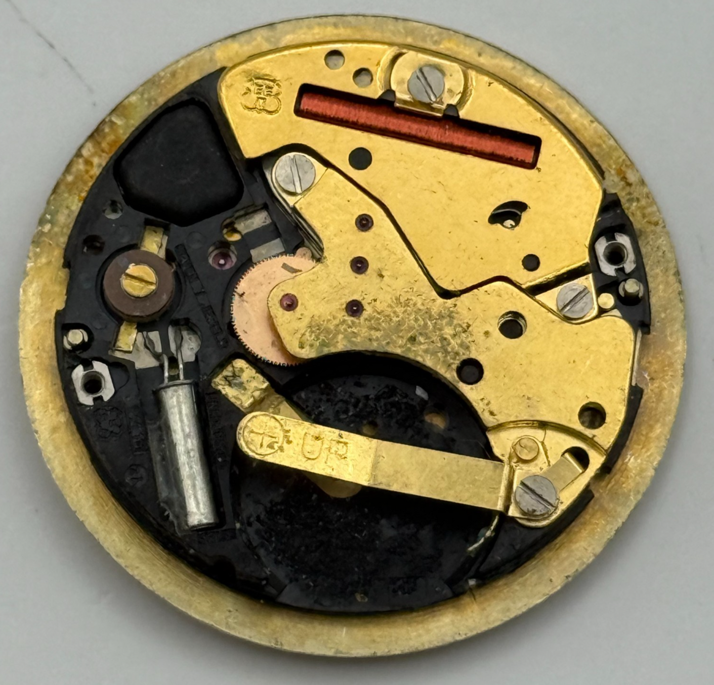 ESA ETA 944.111 Quartz Watch Movement Avia Date Vintage Swiss Parts Repair 26mm