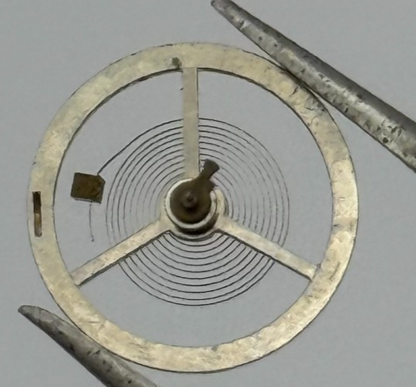 BFG 866 Balance Wheel Complete And Spring PL 65 Renata Watch Movement Parts NOS