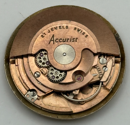 ETA 2451 Watch Movement Automatic  Accurist Shock Master Vintage Parts 28.5mm