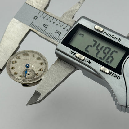 23.6mm Winco 81220 Manual Wind 15 Jewels Watch Movement Swiss Vintage PARTS