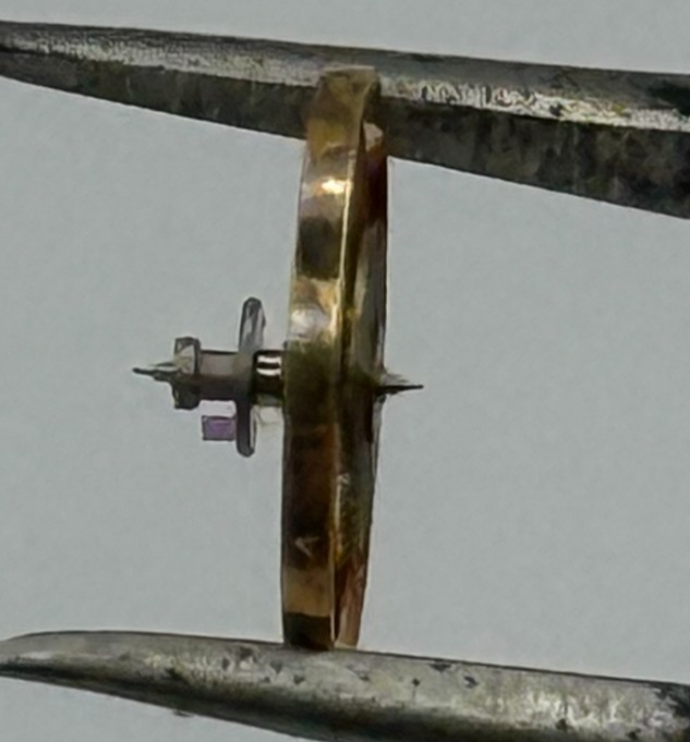 BFG 927 Balance Wheel Complete And Spring 6¾-8’’’ 1512 M Watch Movement Parts