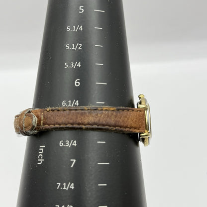 23mm Working Ladies Vintage Courreges Paris V401-0700 White Dial Quartz Watch