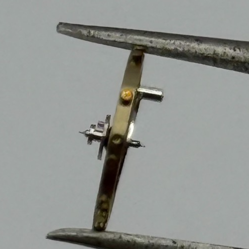 Felsa 64 Balance Wheel Complete And Spring 8 3/4'''  117 Watch Movement Parts