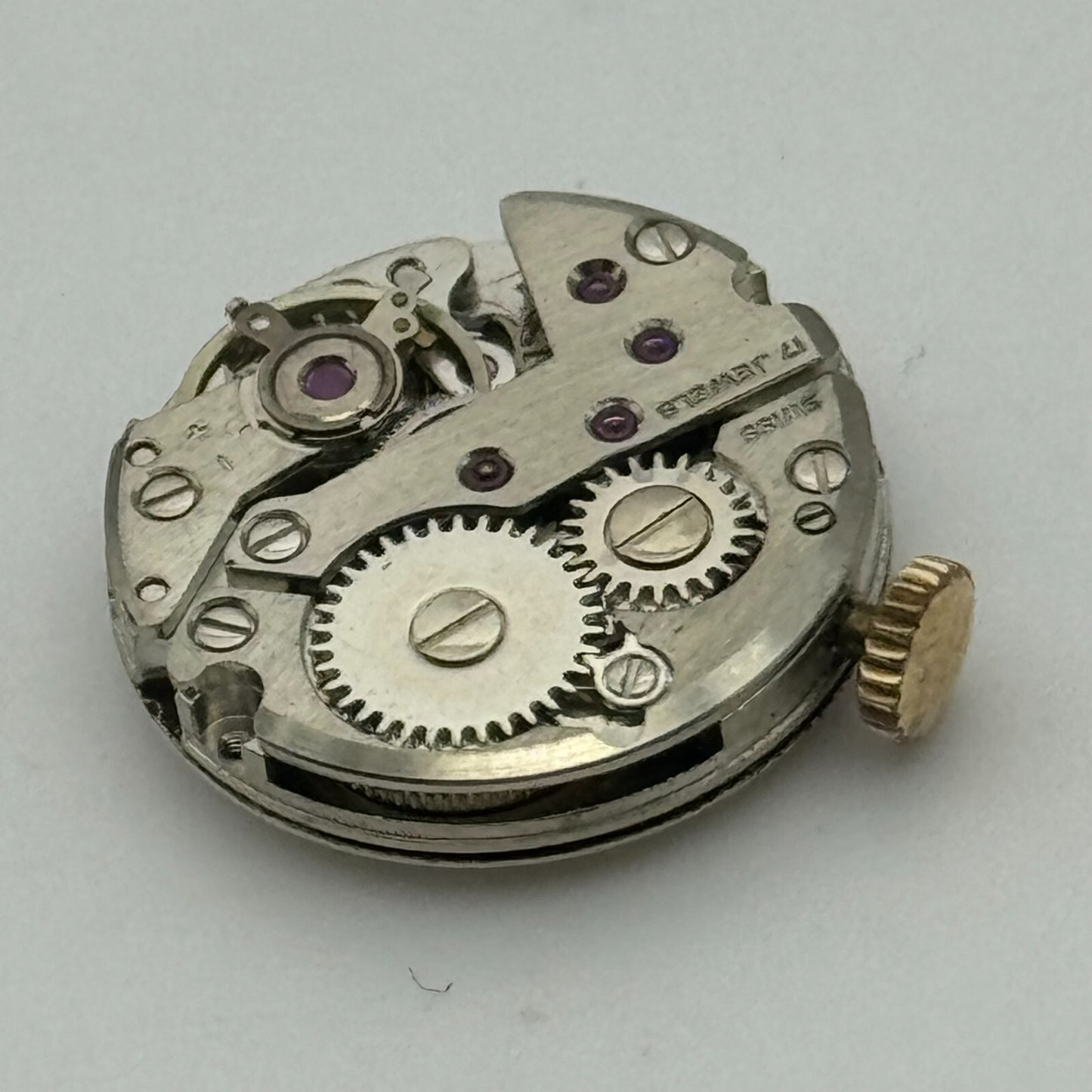 17.4mm Running FHF 351 Thermidor Manual Wind Swiss Watch Movement Vintage PARTS
