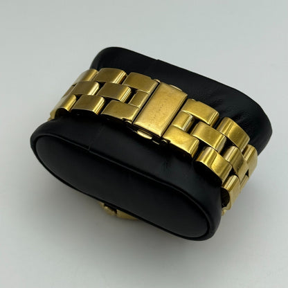 39mm Working Ladies Marc By Marc Jacobs White Date Dial Quartz Watch 5.25 Inches