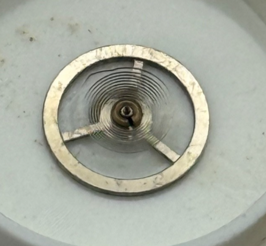 EB 8340 8341 Balance Wheel Complete And Spring 6 3/4''' Watch Movement Parts NOS