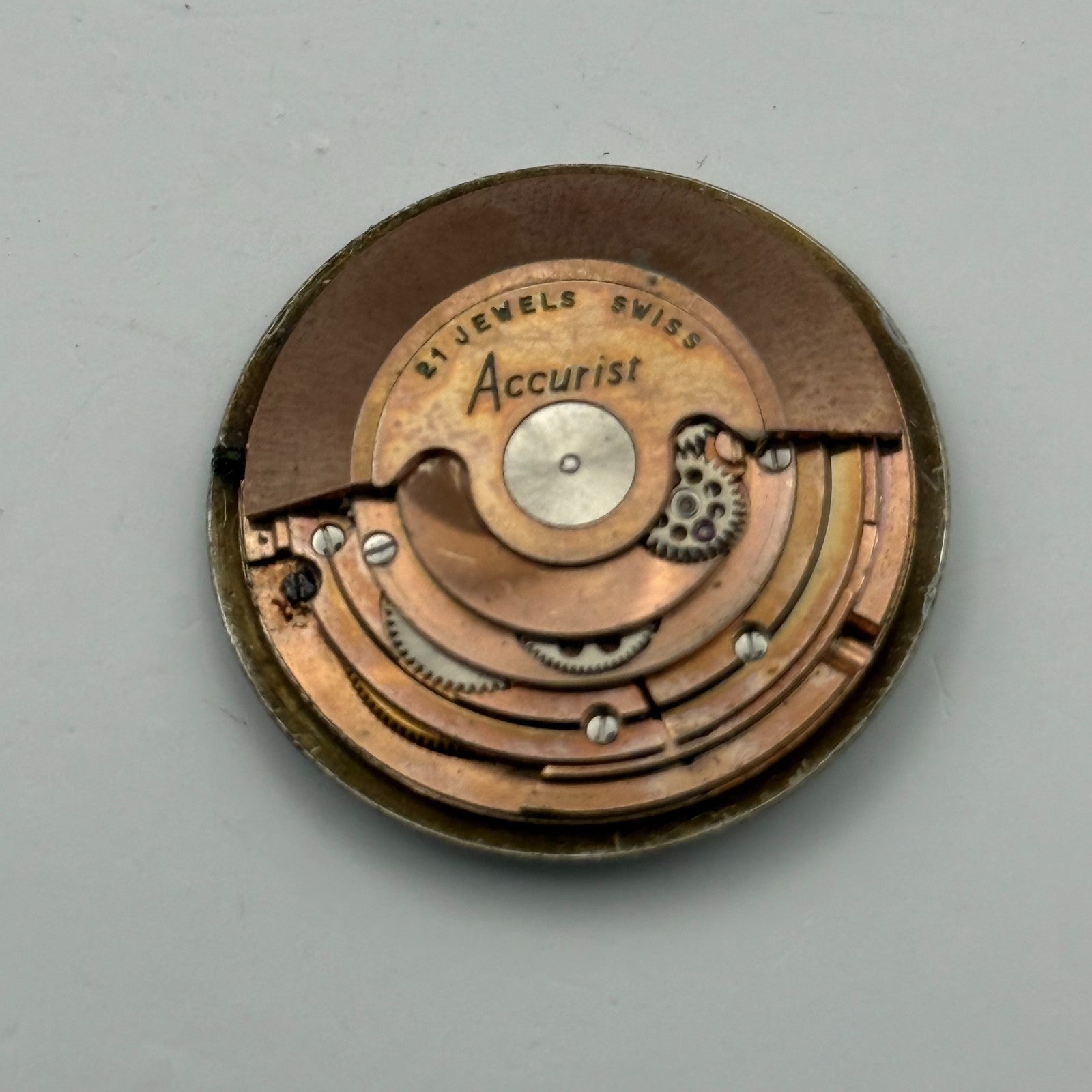 ETA 2451 Watch Movement Accurist Shockproof 21 Jewels Automatic Parts 28.5mm