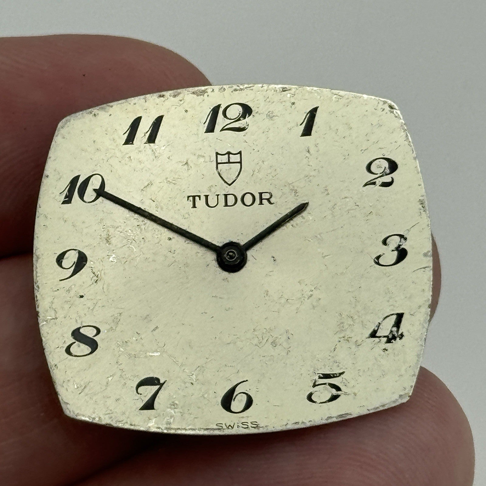 23.6mm Tudor 2422 Good Balance Dial Hands Manual Wind Vintage Watch Movement