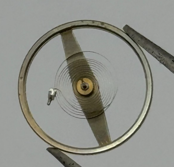 ST 1686 1786 Balance Wheel Complete And Spring 1115 M Watch Movement Parts