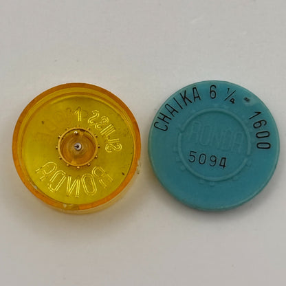 Chaika 1600 Balance Wheel Complete And Spring Ronda 5094 Watch Movement Parts 