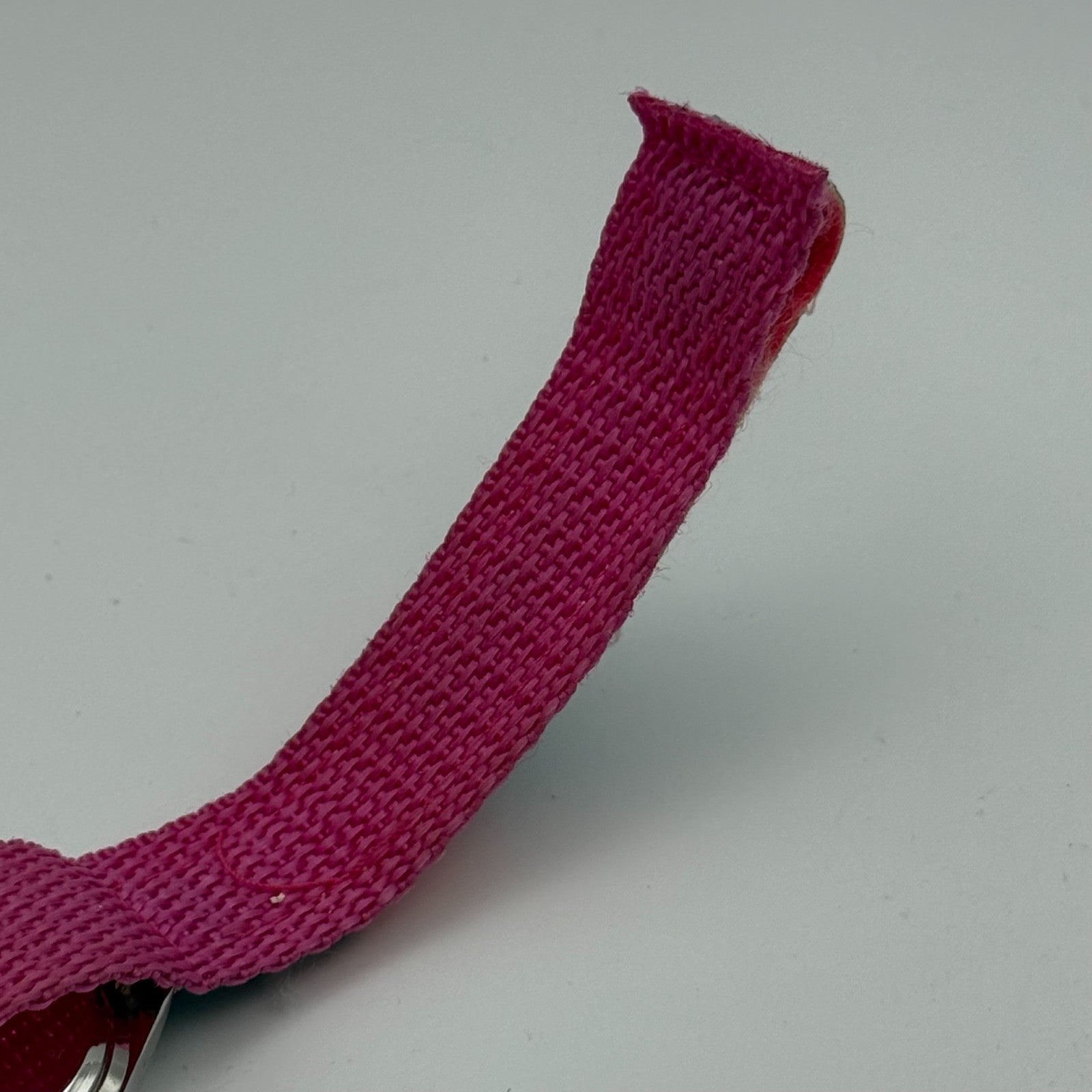 Kids Quartz Watch Blue Butterfly Design Hook & Loop Strap Working 33mm