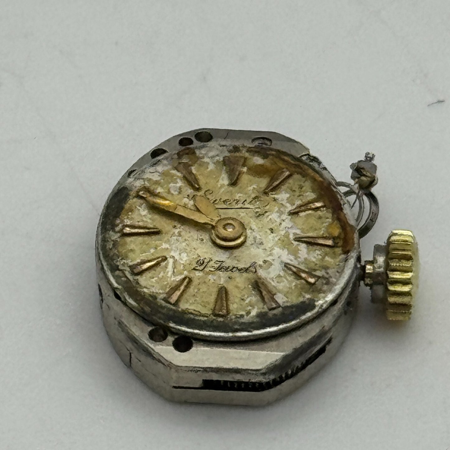 12.9mm Ladies Everite AS 1677 A Schild Manual Wind Swiss Watch Movement PARTS