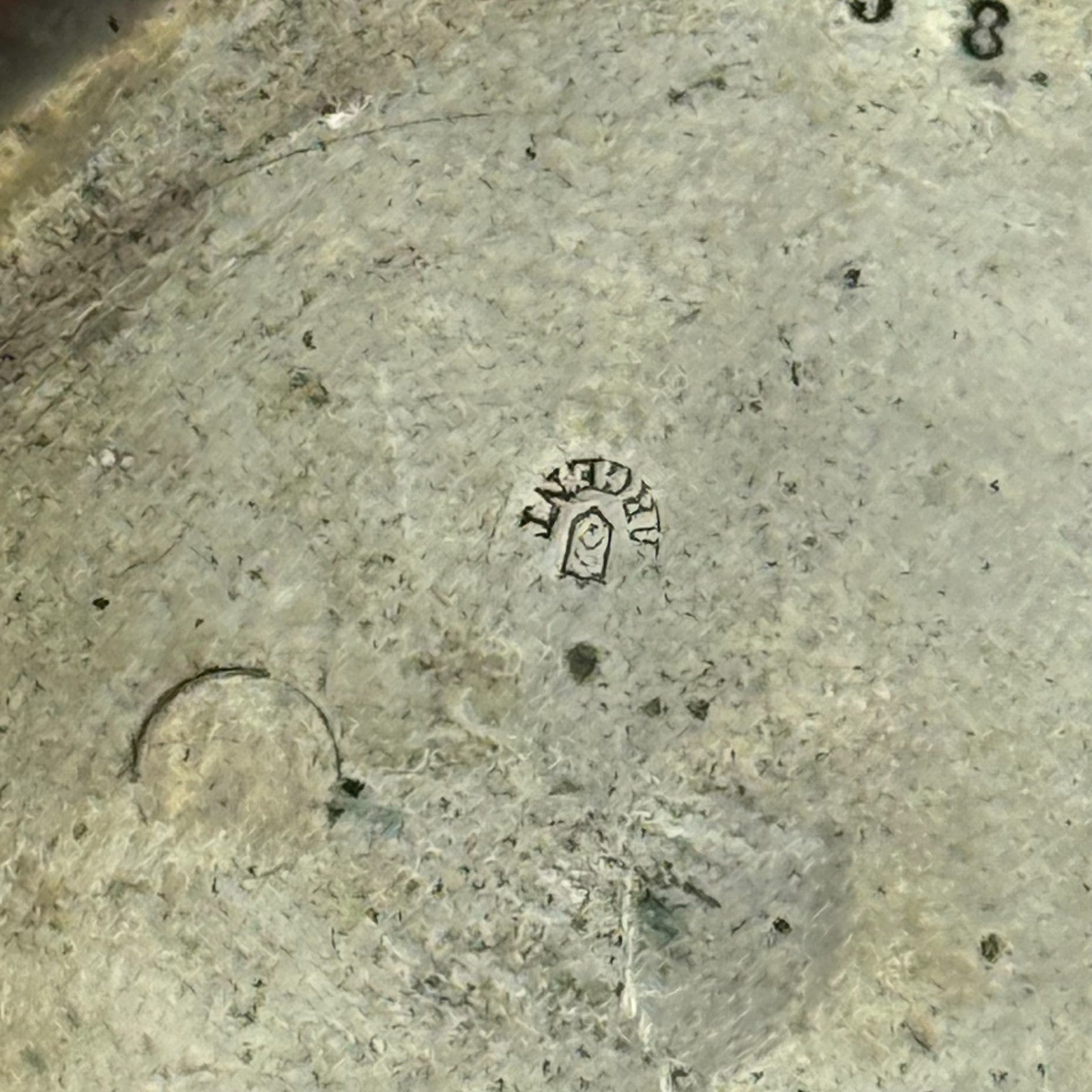 42mm Antique Argent Silver Cylinder Escapement Pocket Watch PARTS REPAIR