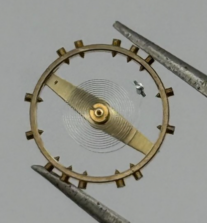 ETA 1080 Balance Wheel Complete And Spring Inca 157 M Watch Movement Parts NOS