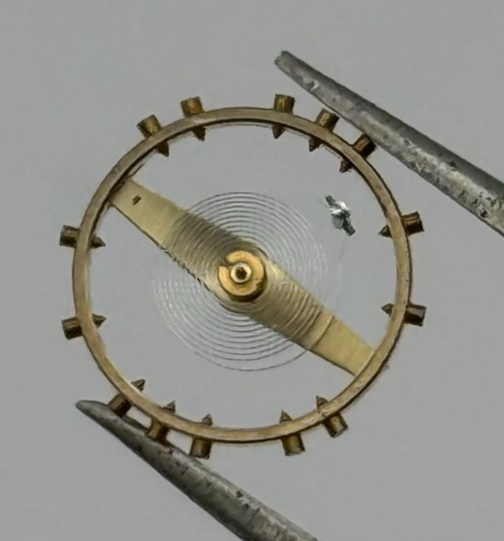 ETA 1080 Balance Wheel Complete And Spring Inca 157 M Watch Movement Parts NOS