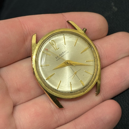 35mm Gents Inventic Sweep & Sub Seconds VGC Dial Watch EB 8800 NON WORKING