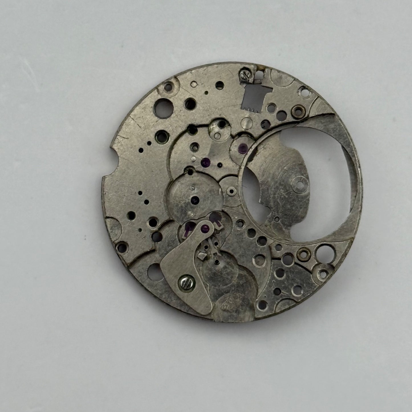AS 1746/47 Watch Movement Main Plate Manual Wind Vintage Swiss Parts 25.9mm