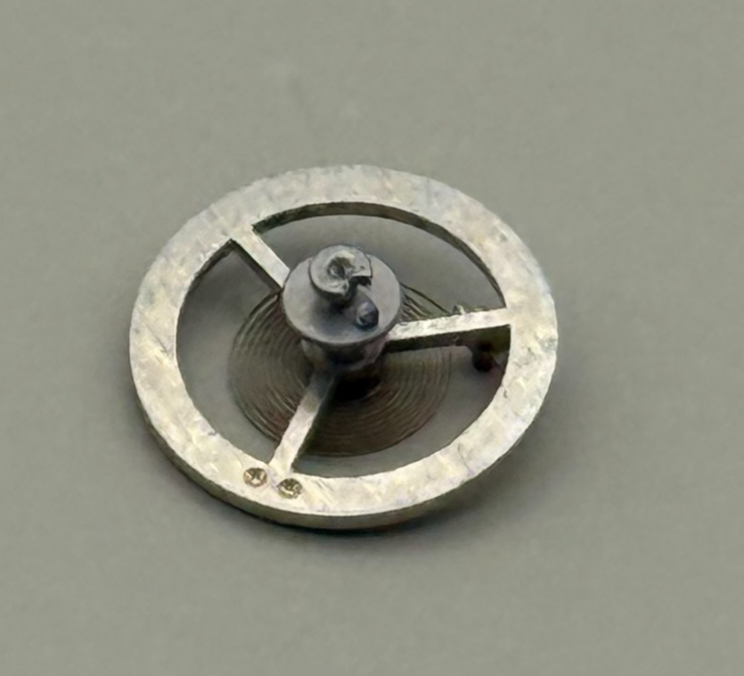 EB 1225 Balance Wheel Complete And Spring 5¼’’’  112 M Watch Movement Parts NOS