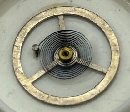 EB 1553 Balance Wheel Complete And Spring  Renata 466 Watch Movement Parts NOS 