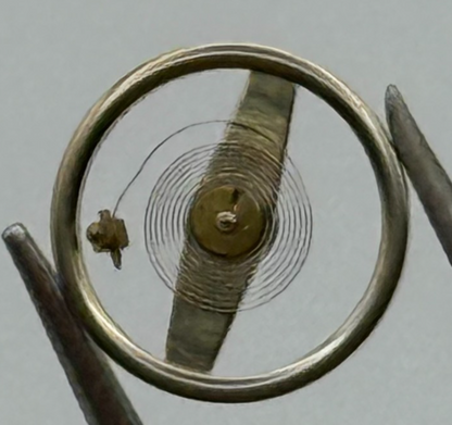 RL 8013 Balance Wheel Complete And Spring Ord. + Kif + Inca Watch Movement Parts