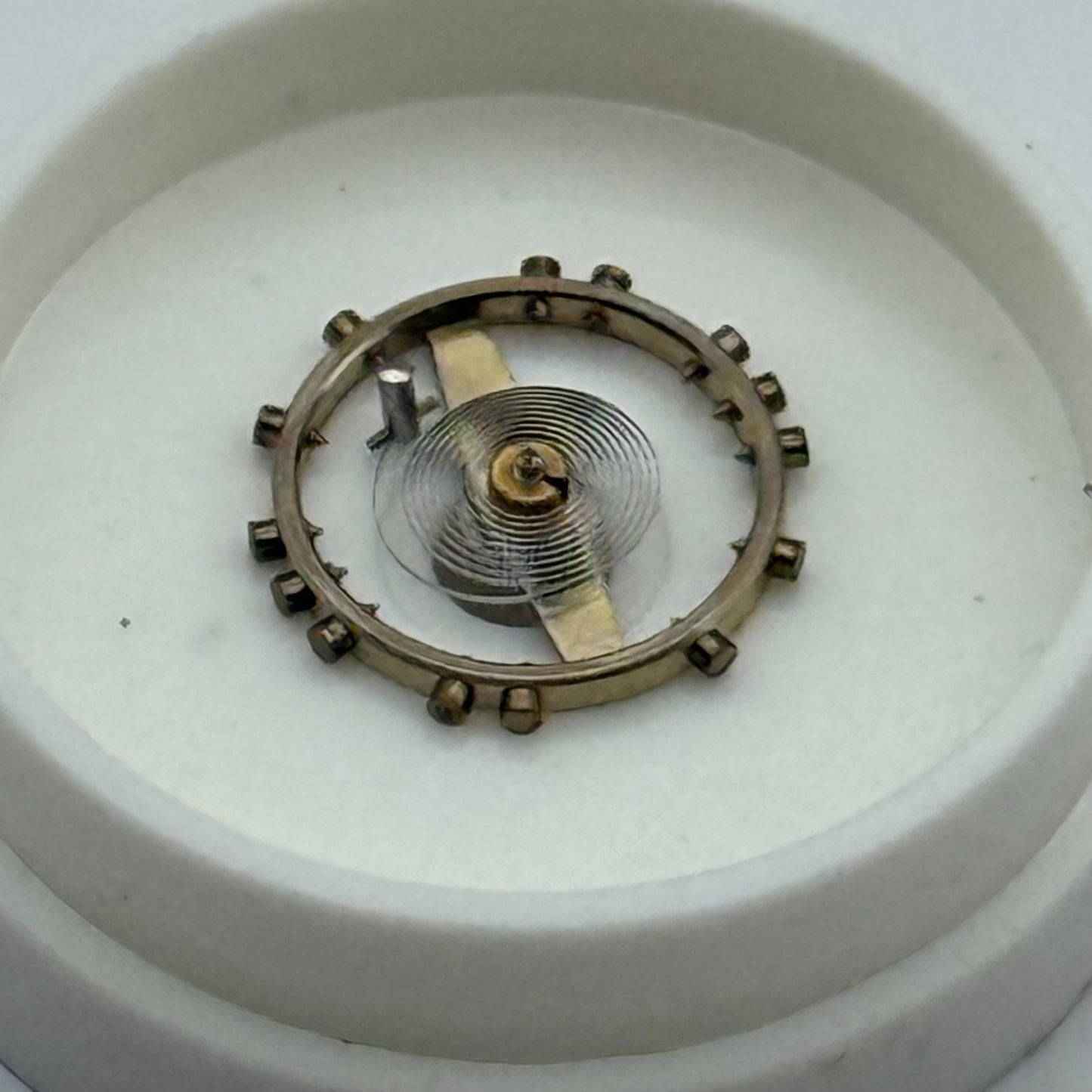 FHF 60 Balance Wheel Complete And Spring 6¾–8’’’ 200 M Watch Movement Parts NOS