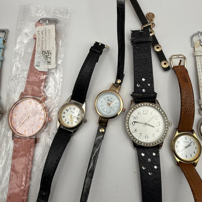 Bundle Of 16 Quartz Watches Job Lot Modern / Vintage Untested Parts / Repair