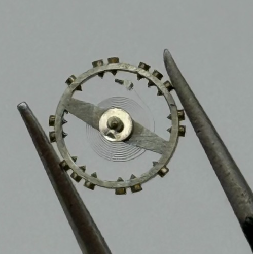 AS 976 1012 Balance Wheel Complete And Spring 29 M Watch Movement Parts NOS