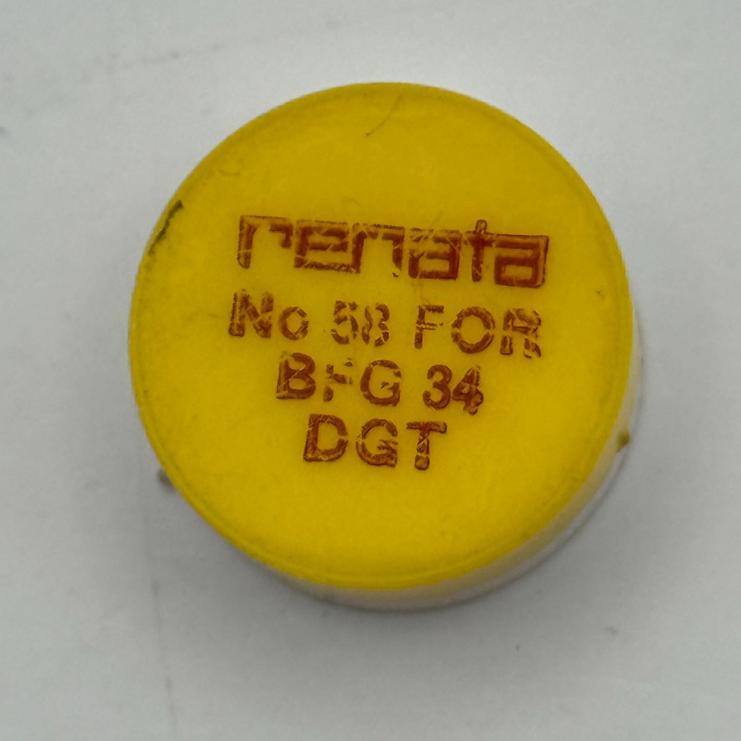 BFG 34 Balance Wheel Complete And Spring 58 Watch Movement Parts NOS