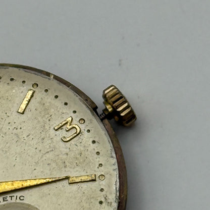AS 1002 984 Watch Movement Running Accurist Manual Wind Vintage Parts 29.8mm