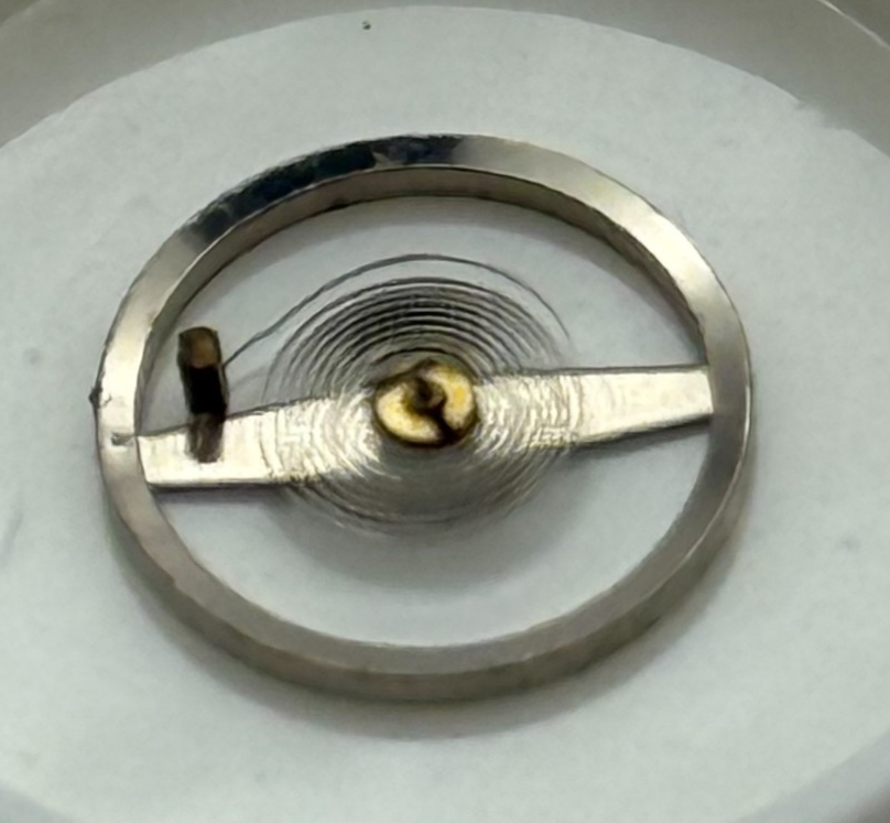 Oris 440 Balance Wheel Complete And Spring 6¾–8’’’ 974 M Watch Movement Parts 