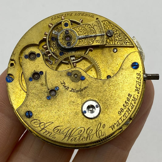14s Antique Run Qty 70 Waltham Amn Watch Co Model 1874 Pocket Watch Movement