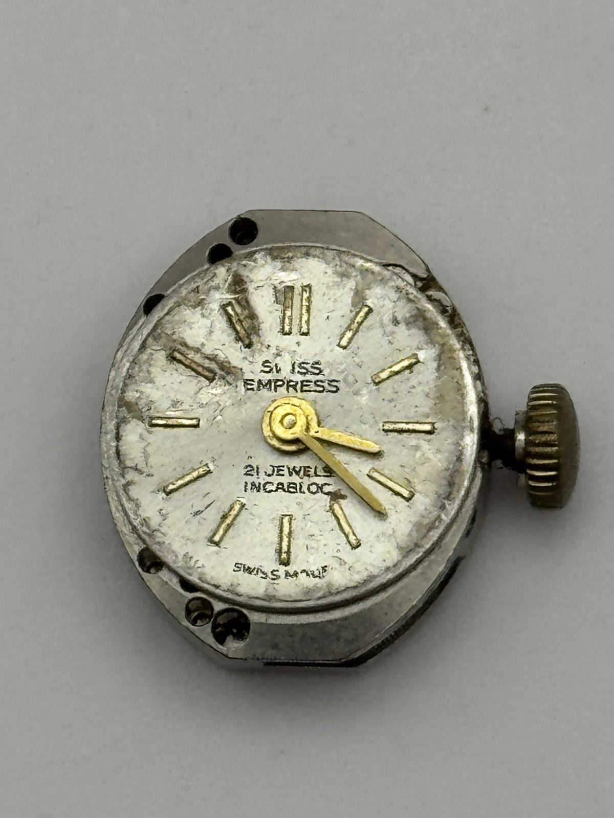 12.9mm Running Vintage Fleurier FEF 6630 Manual Wind Watch Movement PARTS