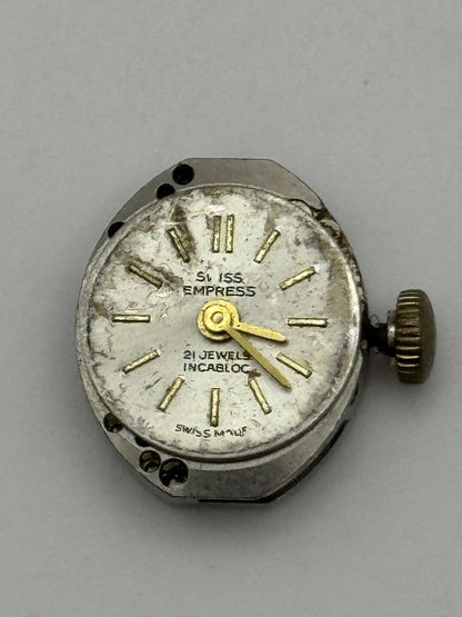 12.9mm Running Vintage Fleurier FEF 6630 Manual Wind Watch Movement PARTS
