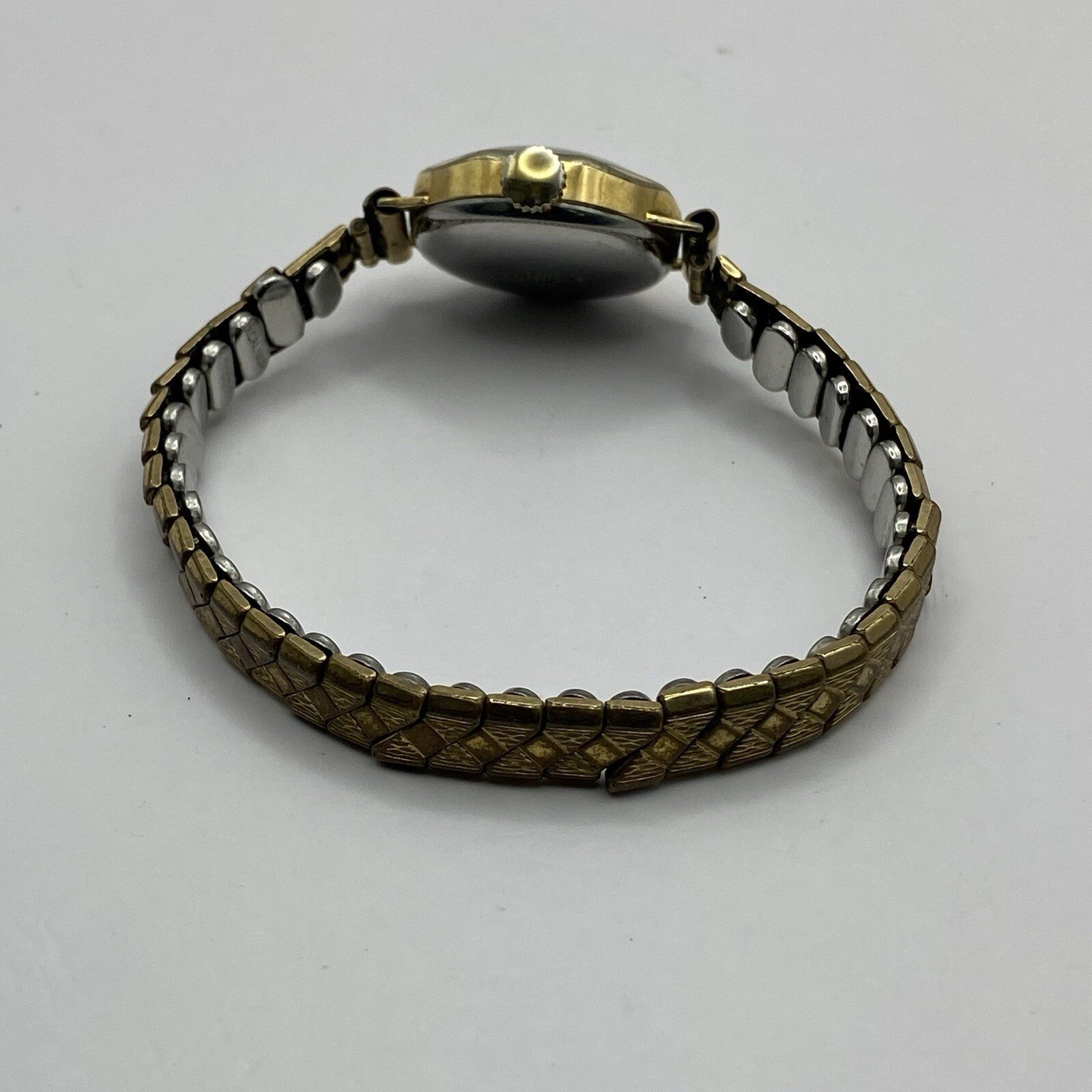 21mm WORKING Vintage Oris 612 KIF Gold Plated Centre Seconds Watch 3 MINS FAST
