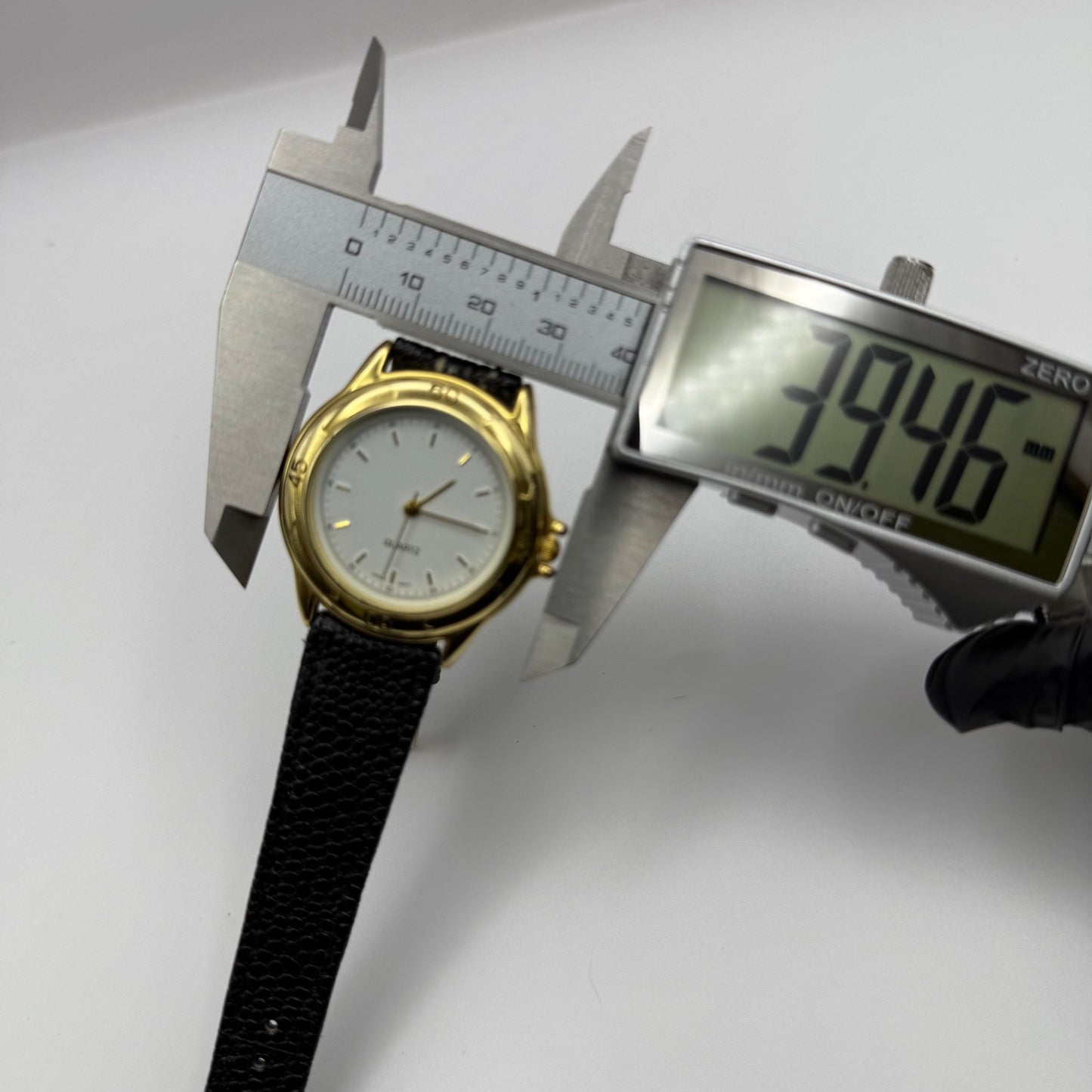 Working Ladies 60 Second Marker Dial 38mm Quartz Watch New Battery Adjustable