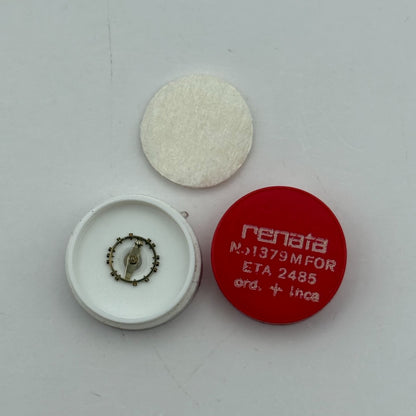 ETA 2485 Balance Wheel Complete And Spring  1379 M Watch Movement Parts 